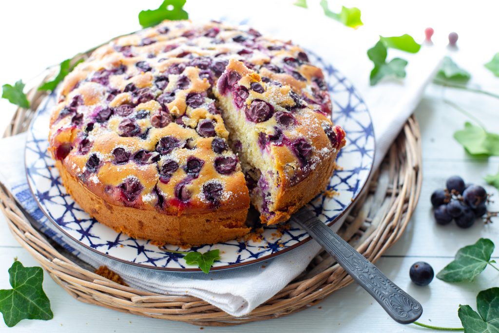 Torta Con Uva Fragola Mamma Gy